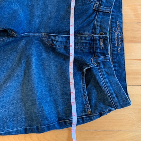 Lauren Jeans Co Premium Straight Cut Jeans 8P - Picture 5 of 9